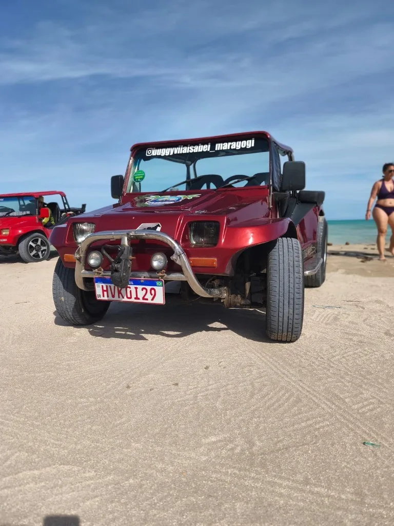 Buggy Vila Isabel pronto para aventuras nas praias paradisíacas